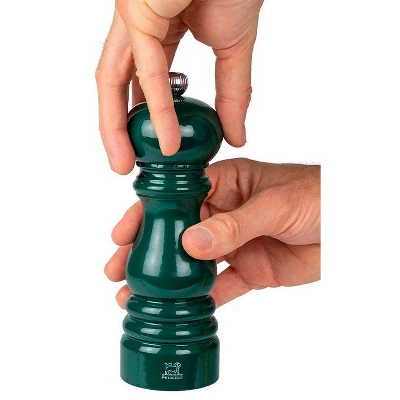 Peugeot | Paris U'Select Pepper Mill, Wood, Forest Green 18 Cm - 7 In 3 Peugeot | Paris U'Select Pepper Mill, Wood, Forest Green 18 Cm - 7 In