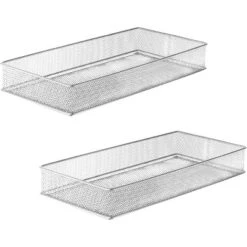 YBM Home Silver Mesh Drawer And Desk Organizer Tray, Pack Of 2 28 YBM Home Silver Mesh Drawer And Desk Organizer Tray, Pack Of 2 -Target KitchenAid GUEST d34539e2 e5f7 48db ad2f 3156bb98a459