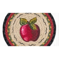 Earth Rugs Apple Printed Round Trivet 10"x10" 6 Earth Rugs Apple Printed Round Trivet 10"x10" -Target KitchenAid GUEST d3a350b3 be6d 459c a302 57c11fb565ca