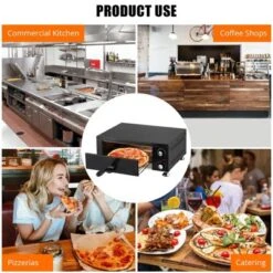 1100W Countertop Electric Pizza Oven,Stainless Steel Pizza Oven Maker With Timer & Removable Tray For Home, Kitchen & Restaurant -Target KitchenAid GUEST d3b794c5 ed10 4a4c 8d7d 568866470cb1