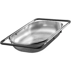 Over The Sink Colander - Strainers And Colanders -Expandable Fine Mesh Strainer With Rubber Grip For Veggie, Fruits, Pasta, 13 Over The Sink Colander - Strainers And Colanders -Expandable Fine Mesh Strainer With Rubber Grip For Veggie, Fruits, Pasta, -Target KitchenAid GUEST d3d9830f 5a70 41fb ac5a ea9a3a690b54