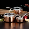 BergHOFF Copper Tri-Ply 6Pc Cookware Set, Matching Lids, Polished 1 BergHOFF Copper Tri-Ply 6Pc Cookware Set, Matching Lids, Polished -Target KitchenAid GUEST d42152d1 8213 48ec 9c40 43820b4c9ca3