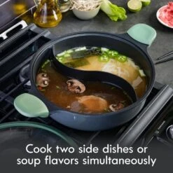 Kenmore Theodore 6.5 Quart Nonstick Cast Aluminum Divided Hot Pot Pan With Lid 11 Kenmore Theodore 6.5 Quart Nonstick Cast Aluminum Divided Hot Pot Pan With Lid -Target KitchenAid GUEST d4750ac9 dd04 4abc a790 a1f97a390fea