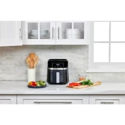 Black & Decker BLACK+DECKER Purify 4QT Air Fryer, Timer With Auto Shut-off And Shake Reminder, Digital LED Touchscreen And 9 Presets, 1300W, Dishwasher Safe Parts 22 Black & Decker BLACK+DECKER Purify 4QT Air Fryer, Timer With Auto Shut-off And Shake Reminder, Digital LED Touchscreen And 9 Presets, 1300W, Dishwasher Safe Parts -Target KitchenAid GUEST d4ebea45 6951 4bec ae53 e580fecfaafb
