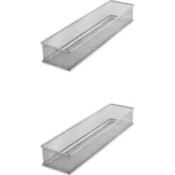 YBM Home Silver Mesh Drawer And Desk Organizer Tray, Pack Of 2 24 YBM Home Silver Mesh Drawer And Desk Organizer Tray, Pack Of 2 -Target KitchenAid GUEST d4f18bf4 e29b 4fd7 ae38 4d487208c2cd