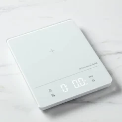 KitchenAid 11lb Waterproof Kitchen Digital Food Scale White: LED Display, Battery Powered, Coffee & Food Weight Scale -Target KitchenAid GUEST d5656bc5 3efe 407f afc7 3ffeb13d7386