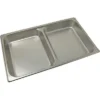 Winco SPFD2 Stainless Steel Divided 2-1/2-Inch Deep Steam Table Food Pan, Full Size 20.75" X 12.75" X 2.5" -Target KitchenAid GUEST d6251552 ee7c 4661 a0ad dd05b8bd31a2