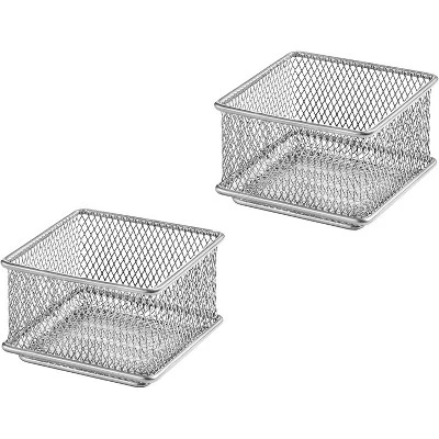 YBM Home Silver Mesh Drawer And Desk Organizer Tray, Pack Of 2 11 YBM Home Silver Mesh Drawer And Desk Organizer Tray, Pack Of 2 - Image 9