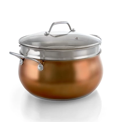 Oster® Oster Carabello 9 Piece Stainless Steel Cookware Combo Set In Copper 7 Oster® Oster Carabello 9 Piece Stainless Steel Cookware Combo Set In Copper - Image 5