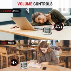 ThermoPro TM02W Digital Kitchen Timer With Adjustable Loud Alarm And Backlight LCD Big Digits/ 24 Hour Digital Timer For Kids Teachers With Dual Countdown Stop Watches Timer/Magnetic Timer Clock -Target KitchenAid GUEST d713762c 18e1 4b59 ae63 a027b5267f7e