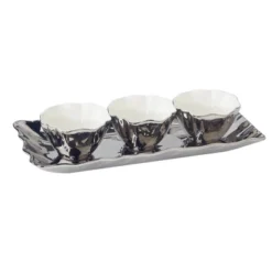Certified International 4pc Silver Coast Tray And Condiment Bowl Set 9 Certified International 4pc Silver Coast Tray And Condiment Bowl Set -Target KitchenAid GUEST d736af5f 2aec 49e6 9b99 cbdf02446e63