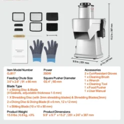 VEVOR Electric Vegetable Slicer, 4 In 1 Multifunctional Food Cutter, 200W Vegetable Chopper For Slicing Shredding Dicing And Slitting 16 VEVOR Electric Vegetable Slicer, 4 In 1 Multifunctional Food Cutter, 200W Vegetable Chopper For Slicing Shredding Dicing And Slitting -Target KitchenAid GUEST d7508666 a3d2 4d76 9f03 6463ab4177e9