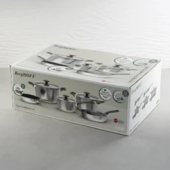 BergHOFF Bolt 8Pc Recycled 18/10 Stainless Steel Cookware Set With Glass Lids, Green -Target KitchenAid GUEST d7db2e9b 52c3 468b 9cab 7b8e2b4eed6d