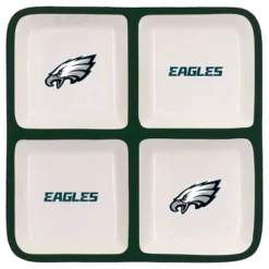 NFL Philadelphia Eagles 4-Section Square Tray -Target KitchenAid GUEST d7e3d500 bbcf 4bf7 9451 987a78f86eb9