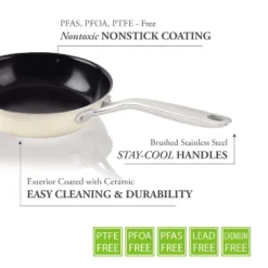 TECHEF ValenCera - 8" Ceramic Nonstick Frying Pan -Target KitchenAid GUEST d7eeeb63 349b 490e 9b3a 1bf920500d85