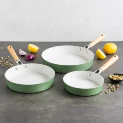 Nordic Ware Cardamom™ 3 Piece Nonstick Frying Pan Set -Target KitchenAid GUEST d7ef8994 b8d9 4a53 ad1b 64d4c3143a0e