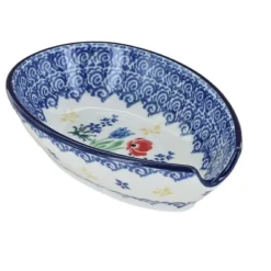 Blue Rose Polish Pottery 381 Ceramika Artystyczna Small Spoon Rest 36 Blue Rose Polish Pottery 381 Ceramika Artystyczna Small Spoon Rest -Target KitchenAid GUEST d801be18 4a55 4150 9526 db45400dcccc