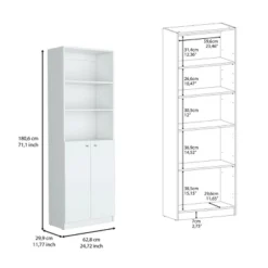 GlasFlength Kitchen Storage Kitchen Pantry Cabinet Tall Cabinet Freestanding Storage Cupboard For Dining Room, White, 11.77"*24.72"*71.1" -Target KitchenAid GUEST d83b710b a294 44f3 9a29 4455564eac7c
