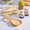 Gibson Laurie Gates Tierra 4 Piece Hand Painted Ceramic Tableware Accessory Set -Target KitchenAid GUEST d83e87ae b555 428c 85c8 98296106927f
