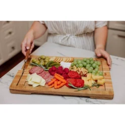 Toscana Acacia Wood Ventana Tempered Glass And Acacia Cheese Board And Knife Set -Target KitchenAid GUEST d860b188 ec47 4075 99cb 61effff565cd