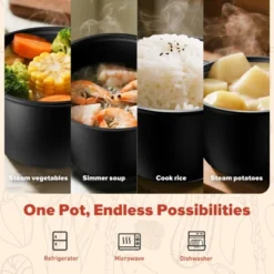 Itopfox Large Microwave Cookware Steamer - Vegetable Steamer For Cooking, Microwave Cooker With Food Container, Removable Filter And Dishwasher Safe -Target KitchenAid GUEST d8966e0e 73b1 4ec2 ae50 6e7eee6fb236