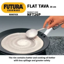 Hawkins Futura 10" Nonstick Tava Griddle: Anodized Aluminum, Gas Compatible, Hand Wash, 1-Year Warranty 10 Hawkins Futura 10" Nonstick Tava Griddle: Anodized Aluminum, Gas Compatible, Hand Wash, 1-Year Warranty -Target KitchenAid GUEST d8b08f35 e353 48ee b7f8 fa6fee5a7cac