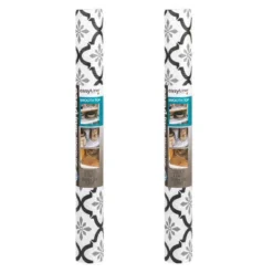 Duck EasyLiner Smooth Top Non-Adhesive Shelf And Drawer Liner, Gray Quatrefoil -Target KitchenAid GUEST d8ea6700 1672 4f9e a0cc 47d30dfe237f