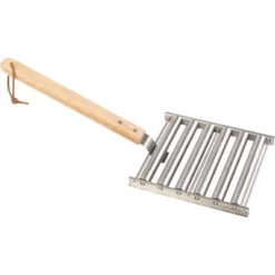 Great Northern Popcorn Hotdog Roller For Grill - Stainless-Steel Rolling Rack With Extra-Long Wooden Handle And 5 Hotdog Capacity -Target KitchenAid GUEST d931887a 65cf 4d99 8c78 07a2ef1e6192