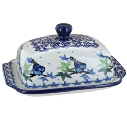 Blue Rose Polish Pottery 295 Ceramika Artystyczna Butter Dish 38 Blue Rose Polish Pottery 295 Ceramika Artystyczna Butter Dish -Target KitchenAid GUEST d94db9f7 4eb3 4b14 8c92 acce5cae48ce