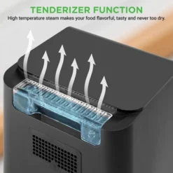 NutriChef 6L Digital Air Fryer With Transparent Window, 12 Preset Programs - Black -Target KitchenAid GUEST d966e2f3 869e 41f1 8cbf dabb97bb19f7