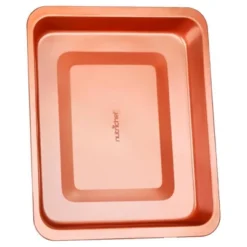 NutriChef 15-inch Roasting Pan, Non-Stick Coated Layer Surface