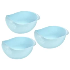 Unique Bargains Rice Washing Bowl Colander Rice Strainer Basket Multipurpose Basket -Target KitchenAid GUEST d98f6271 85e9 4e21 a122 1958e5c58887