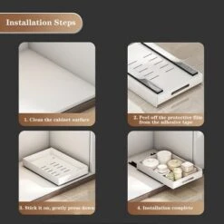 Pull Out Cabinet Organizer, Sturdy Carbon Steel Slide-Out Shelves, Slide Out Shelf Fixed With Adhesive, Extendable Slide Out Drawer White 11 Pull Out Cabinet Organizer, Sturdy Carbon Steel Slide-Out Shelves, Slide Out Shelf Fixed With Adhesive, Extendable Slide Out Drawer White -Target KitchenAid GUEST d9b6b07e fe93 4a35 83db ef67c5b29406