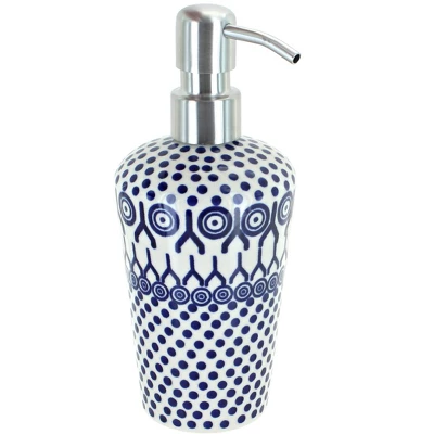 Blue Rose Polish Pottery B009 Manufaktura Soap Dispenser 13 Blue Rose Polish Pottery B009 Manufaktura Soap Dispenser - Image 11