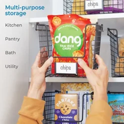 IDesign Classico Storage Basket With Handles For Pantry, Kitchen, Bathroom, Countertop, And Desk Organization, Stackable-Small 10 IDesign Classico Storage Basket With Handles For Pantry, Kitchen, Bathroom, Countertop, And Desk Organization, Stackable-Small -Target KitchenAid GUEST d9ecabb3 6aa8 4294 aca6 96f44e7fa2da