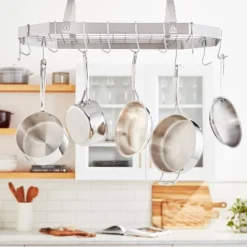 Cuisinart Octagonal Hanging Cookware Rack, Stainless Steel 12 Cuisinart Octagonal Hanging Cookware Rack, Stainless Steel -Target KitchenAid GUEST d9f915e1 7e6b 4089 a4fa 7a93a1979726