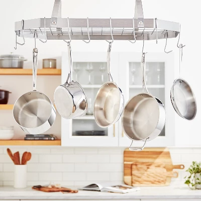 Cuisinart Octagonal Hanging Cookware Rack, Stainless Steel 7 Cuisinart Octagonal Hanging Cookware Rack, Stainless Steel - Image 5