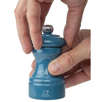 Peugeot | Bistro Pepper Mill, Pacific Blue, 10 Cm - 4 In 3 Peugeot | Bistro Pepper Mill, Pacific Blue, 10 Cm - 4 In
