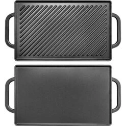 Attop Cast Iron Reversible Grill Griddle，Double Sided Grill Pan Perfect For Gas Grills And Stove Tops -Target KitchenAid GUEST da845f7b eb1d 46e4 b508 e980c754bb72