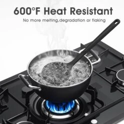 Itopfox Silicone Cooking Utensils Set - Heat Resistant, Nonstick Kitchen Tools With Spatulas, Spoons, Whisk, Tongs, Dishwasher Safe, Black 17 Itopfox Silicone Cooking Utensils Set - Heat Resistant, Nonstick Kitchen Tools With Spatulas, Spoons, Whisk, Tongs, Dishwasher Safe, Black -Target KitchenAid GUEST db5b8474 fd0e 44c1 a775 7235b1a5f987