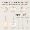 Bakken- Swiss 14-Piece Kitchen Cookware Set 2 Bakken- Swiss 14-Piece Kitchen Cookware Set -Target KitchenAid GUEST db8cc963 ff20 4b51 b00a 0b602b442d28
