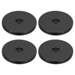 Unique Bargains High-strength Plastic 360-degree Rotating Anti-slip Multi-use Black Swivel Stand 4 Pcs -Target KitchenAid GUEST dbb48222 a450 4986 8dd0 4b1d4e7839de