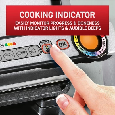 T-Fal OptiGrill Indoor Electric Grill With Removable, Dishwasher Safe Nonstick Plates 3 T-Fal OptiGrill Indoor Electric Grill With Removable, Dishwasher Safe Nonstick Plates