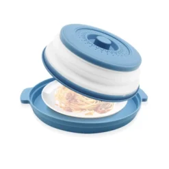 Itopfox Microwave Food Cover With Handle - Collapsible Vented Silicone Splash Guard & Tray For Heating, Doubles As Draining Basket For Washing Fruits -Target KitchenAid GUEST dcb985cd 4449 40e9 8535 5f167f65d925