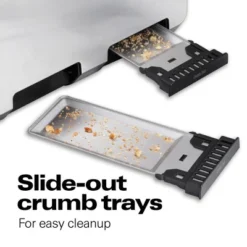 Hamilton Beach Digital 4 Slice Toaster Stainless Steel 24796: Bagel Toaster, Countertop, 1560W, Metal, Silver -Target KitchenAid GUEST dcd719d3 5500 422e 8612 9fefdd573a63