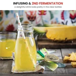 Bormioli Rocco Quattro Stagioni Bottles – 13.5 Oz. Glass Jars With Twist Top Lids, Embossed Beehive Design – Set Of 2 -Target KitchenAid GUEST dcf010a5 ba46 4c00 a4d9 53463f09f5a9