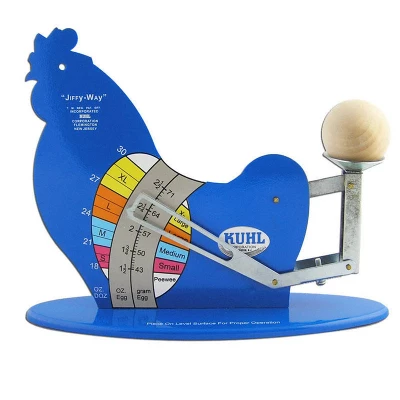 Kuhl JIFFY-III-12 Jiffy Way Gravity Poultry Egg Grading Scale Ounce And Gram 6 Kuhl JIFFY-III-12 Jiffy Way Gravity Poultry Egg Grading Scale Ounce And Gram - Image 4