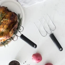 Better Houseware Meat Lifting Forks, Set Of 2 In Silver -Target KitchenAid GUEST ddc895c0 0642 4295 b5ec cbe91168f480