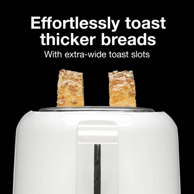 Proctor Silex 2-Slice Toaster - White: Compact Bread Toaster, 700W, Plastic, Easy Clean, 1-Year Warranty 9 Proctor Silex 2-Slice Toaster - White: Compact Bread Toaster, 700W, Plastic, Easy Clean, 1-Year Warranty - Image 7
