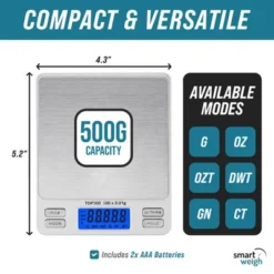 Smart Weigh Digital Pro Pocket Scale 2000g X 0.1 Grams -Target KitchenAid GUEST de2b15c2 7dea 42ed 8035 1cbc5f75acbb